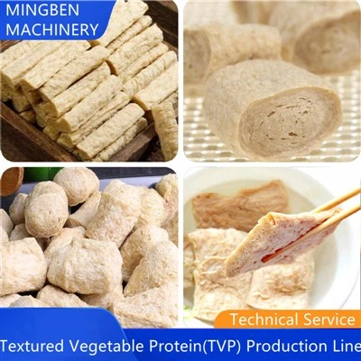 TVP Chunks Making Machine